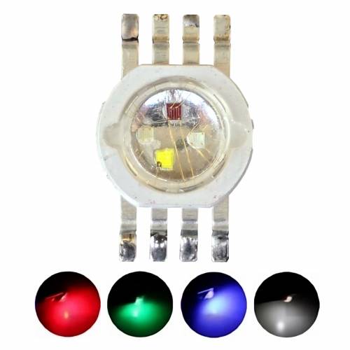 Dioda POWER LED 4W 4X1W OPTOTECH RGBW 28mil
